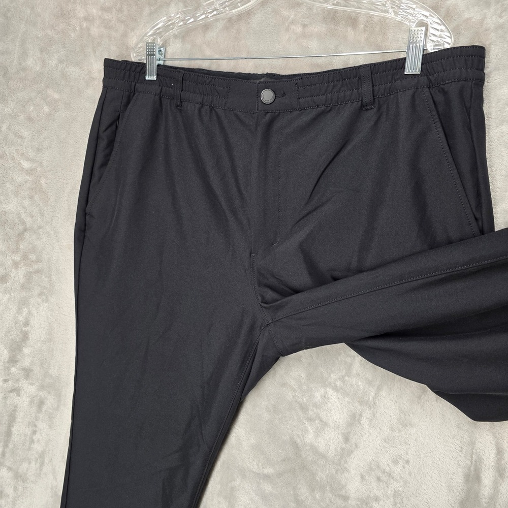Marc New York Performance Pants Men 40x30 Black Stretch Tech Gorpcore Athleisure - Picture 12 of 15